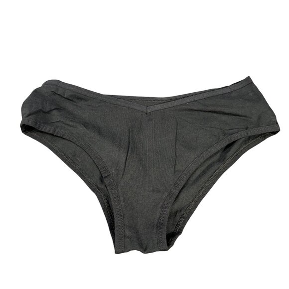 Aeropostale Women’s Size Large Panty Cheeky Hipster Black New Without Tags - Picture 1 of 7